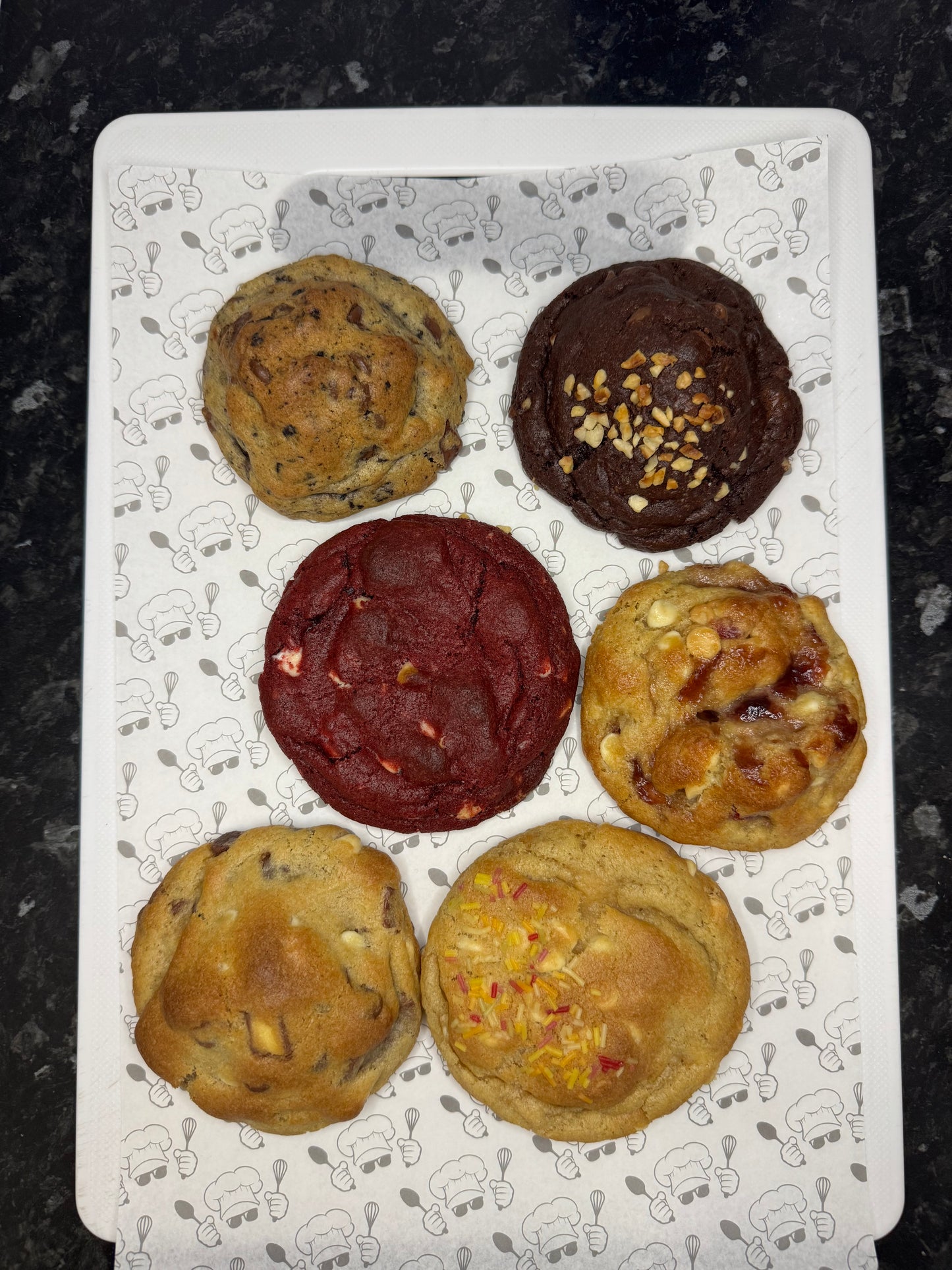 6 New York Cookies